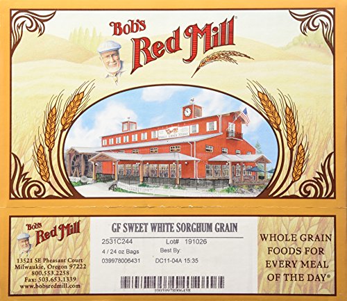 Book Cover Bob's Red Mill Whole Grain Sorghum, 24 Oz (Pack of 4)