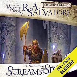 Book Cover Streams of Silver: Legend of Drizzt: Icewind Dale Trilogy, Book 2