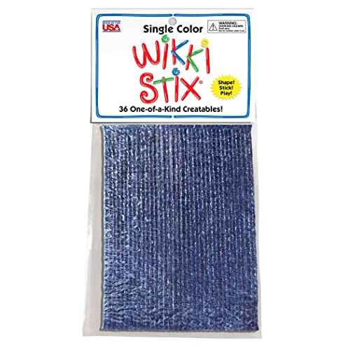 Book Cover WikkiStix Single Color Navy Blue Creatables