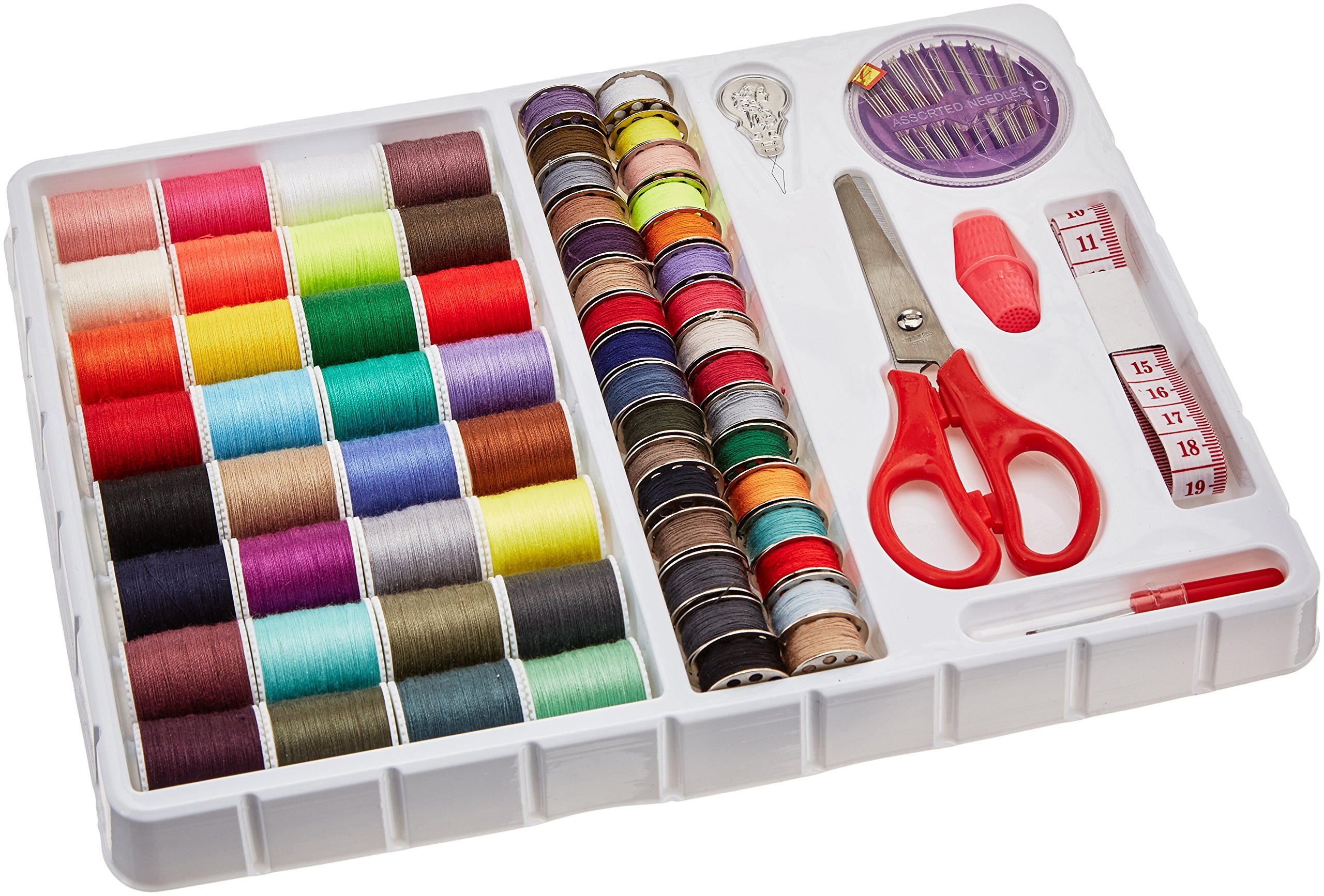 Book Cover MICHLEY FS092 Lil 100-Piece Sewing Kit, 1.00 x 8.00 x 9.80 inches, Multi