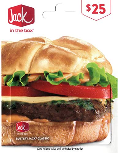 Book Cover Jack in the Box Gift Card $25