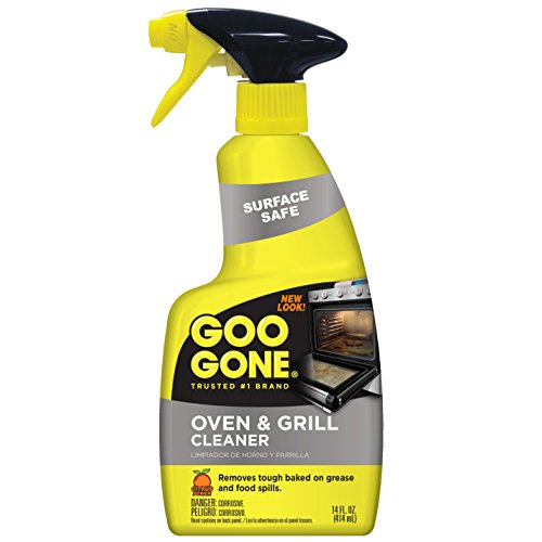 Book Cover Goo Gone Oven and Grill Cleaner - 14 Ounce - Removes Tough Baked On Grease and Food Spills Surface Safe