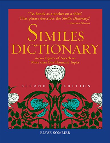 Book Cover Similes Dictionary
