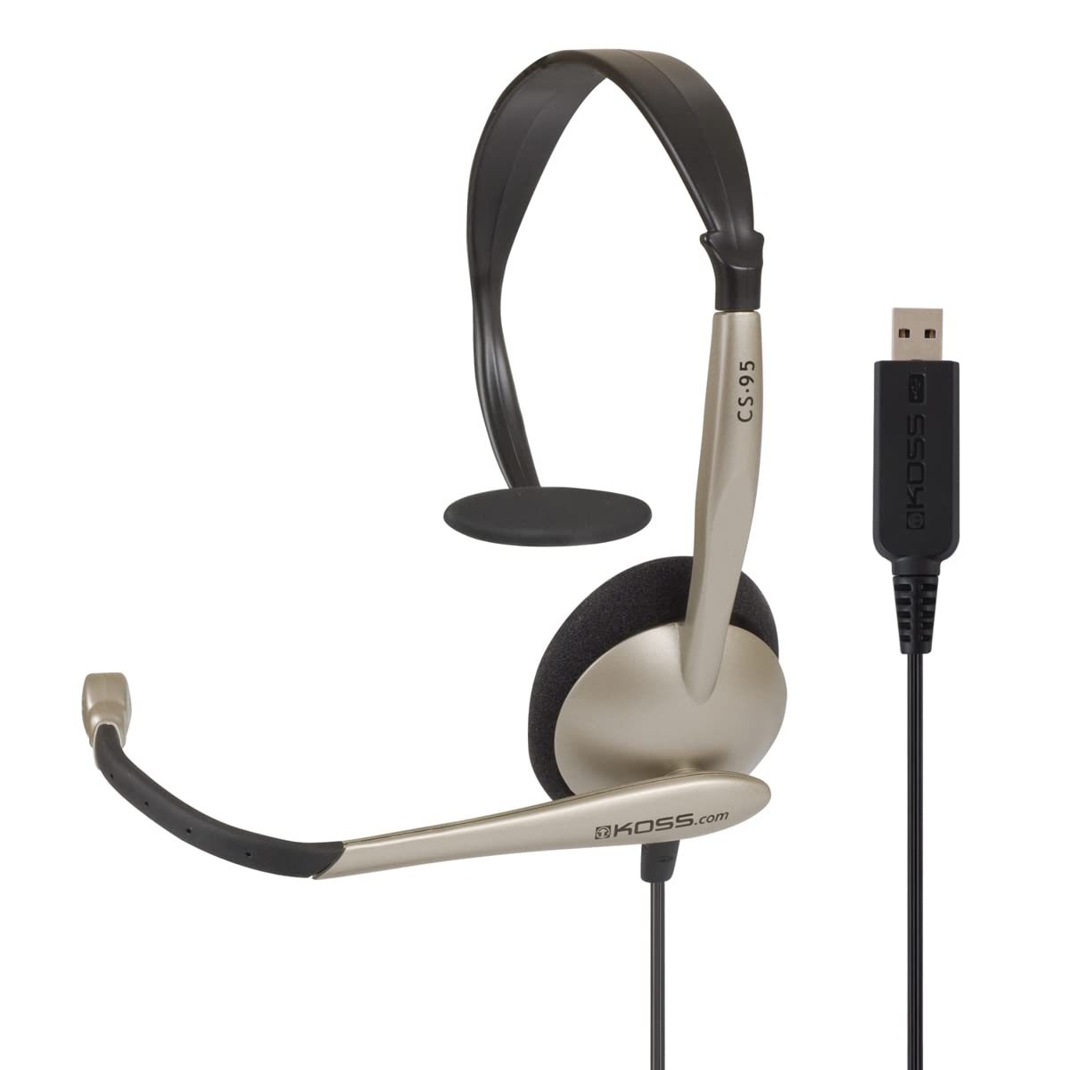Book Cover Koss Communications USB Headset with Microphone (CS95-USB)