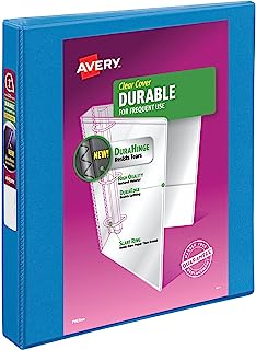 Book Cover Avery Durable View Binder, 1