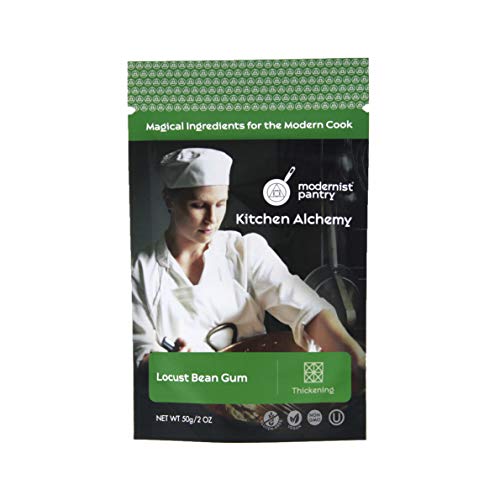Book Cover Pure Locust Bean Gum ⊘ Non-GMO ☮ Vegan ✡ OU Kosher Certified - 50g/2oz
