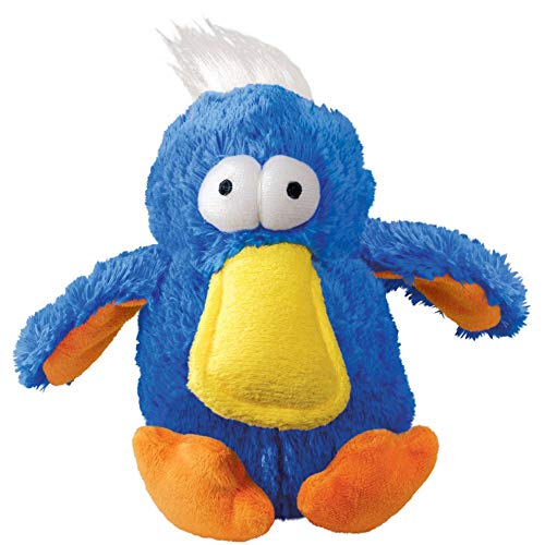 Book Cover KONG - DoDo Bird - Plush Dog Toy with Extra Loud Squeaker - For Medium Dogs (Assorted Colors)
