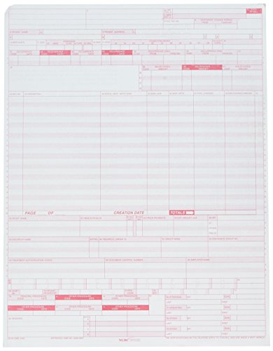 Book Cover UB-04 (CMS 1450) Health Insurance Claim Form (Pack of 500 sheets)