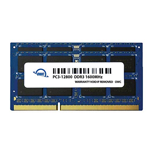 Book Cover OWC 8GB (2x4GB) PC3-12800 DDR3L 1600MHz SO-DIMM 204 Pin CL11 Memory Upgrade Kit For iMac, Mac mini, and MacBook Pro