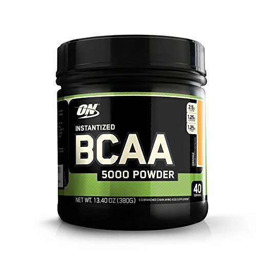 Book Cover OPTIMUM NUTRITION Instantized BCAA Powder, Keto Friendly Branched Chain Essential Amino Acids, 5000mg, Orange, 40 Servings