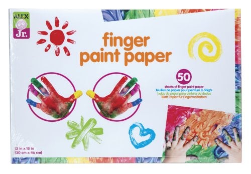 Book Cover ALEX Jr. Finger Paint Paper