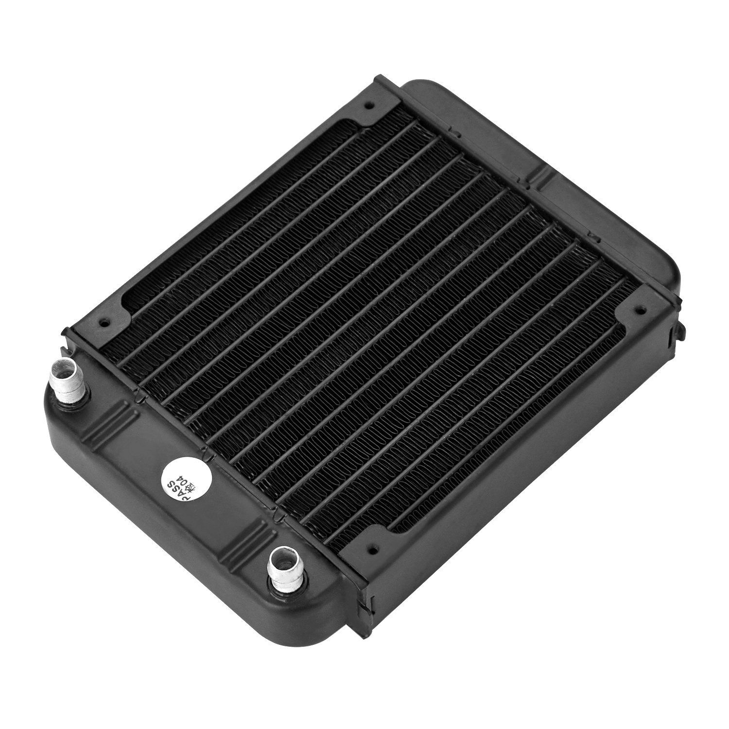 Book Cover AGPtek 12 Pipe Aluminum Heat Exchanger Radiator for PC CPU CO2 Laser Water Cool System Computer
