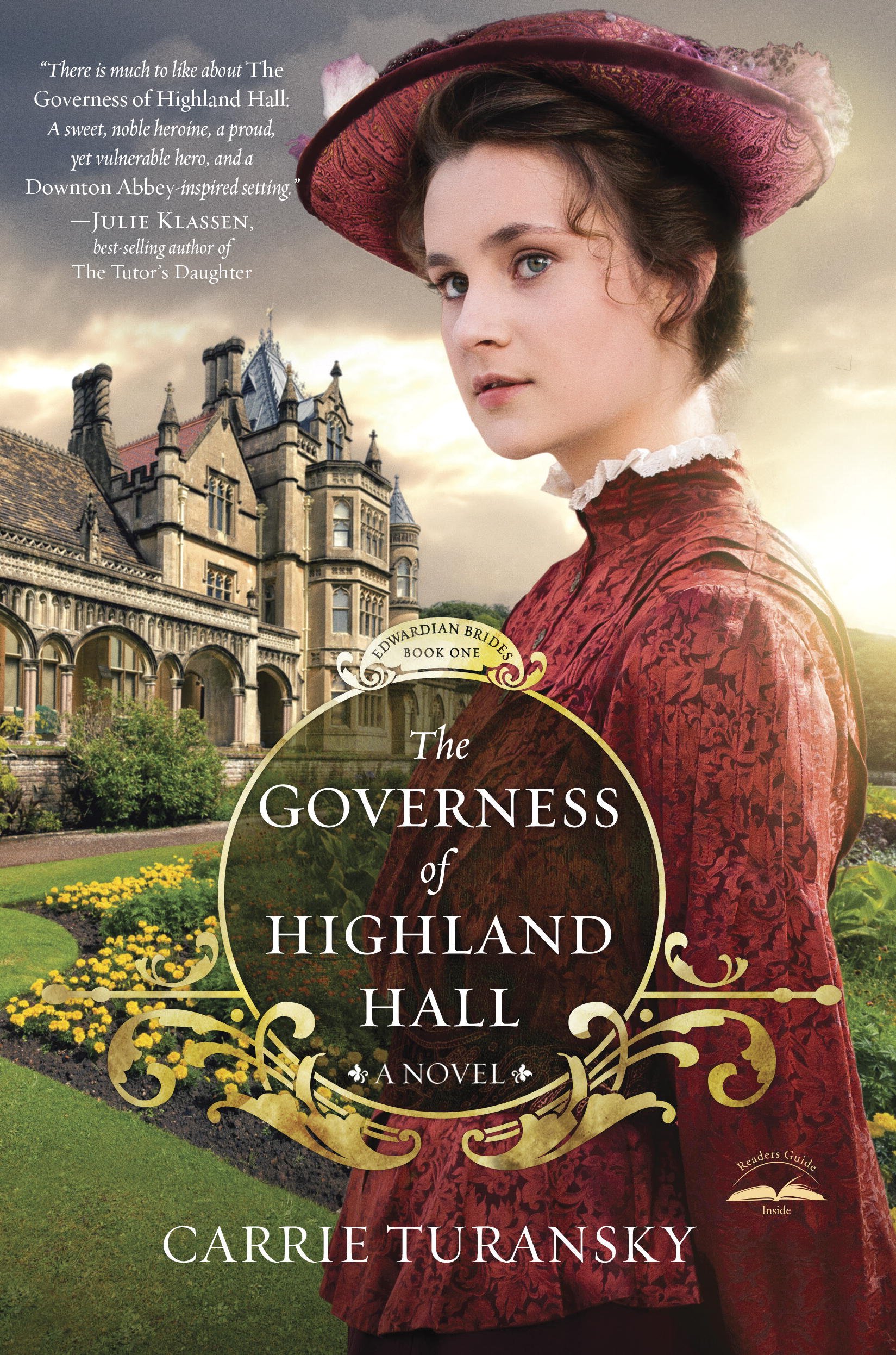 Book Cover The Governess of Highland Hall: A Novel (Edwardian Brides Book 1)