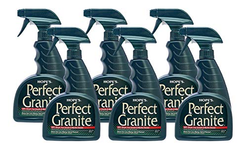 Book Cover HOPE'S Perfect Granite Cleaner, 22-Ounce, Case of 6