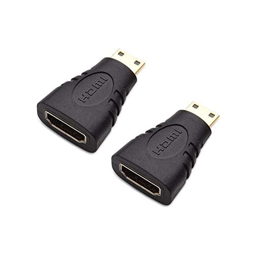 Book Cover Cable Matters 2-Pack Mini HDMI to HDMI/HDMI to Mini HDMI Adapter