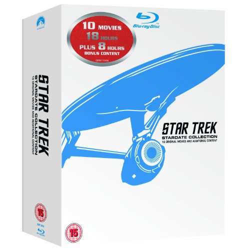 Book Cover Star Trek: Stardate Collection - The Movies 1-10 (Remastered) [Blu-ray] [1979] [Region Free]