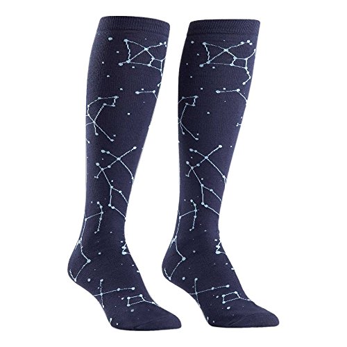 Book Cover Sock It To Me, Constellations, Women's Knee-High Socks, Star Socks