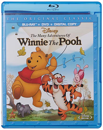 Book Cover The Many Adventures of Winnie the Pooh (Blu-ray / DVD + Digital Copy)