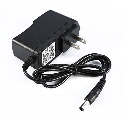 Book Cover ZJchao 9V 1A Power Adapter for 2-Flat-Pin Plug / 100CM Cable