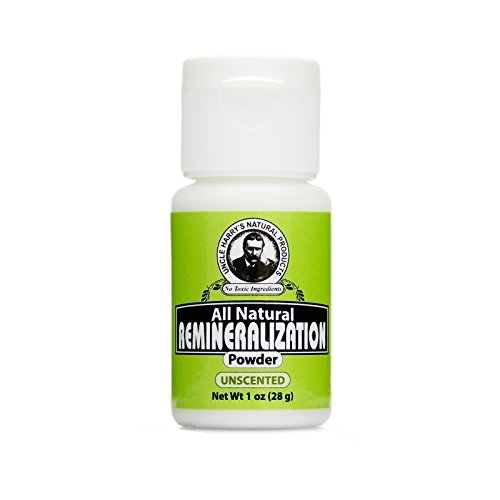 Book Cover Uncle Harry's Natural Unscented Remineralization Tooth Powder (1 oz)