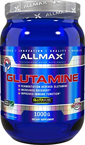 Book Cover ALLMAX Nutrition 100% Pure Micronized Glutamine Powder, 1000g