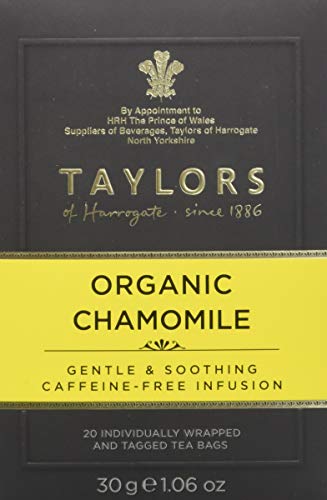 Book Cover Taylors of Harrogate Organic Chamomile Herbal Tea, 20 Teabags