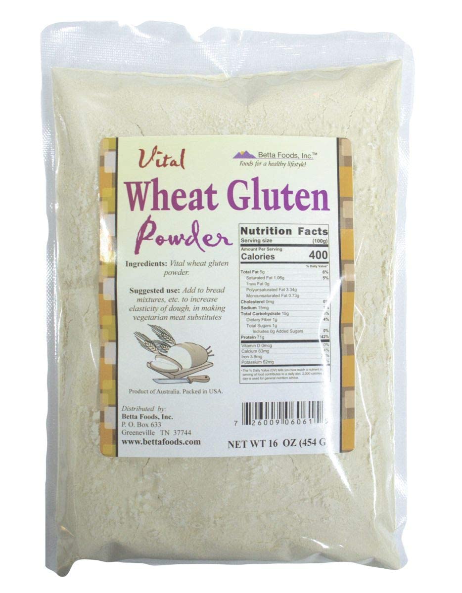 Book Cover Vital Wheat Gluten Powder