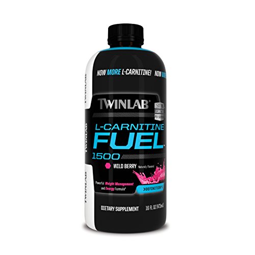 Book Cover Twinlab L-Carnitine Fuel 1500, Wild Berry, 16 Fluid Ounce