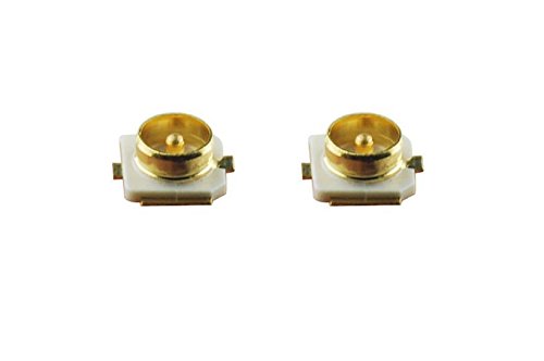 Book Cover DHT Electronics 2PCS IPEX U.FL SMD SMT Solder for PCB Mount Socket Jack Female RF Coaxial Connector