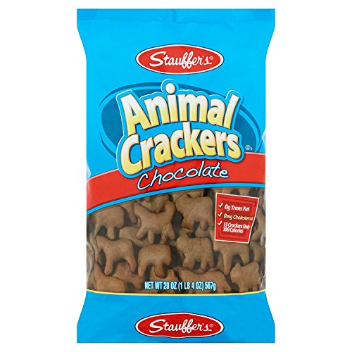 Book Cover Stauffer's, Animal Crackers, Chocolate, 20oz Bag (Pack of 4)
