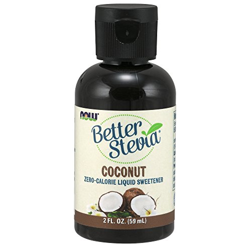 Book Cover NOW Foods Better Stevia, Liquid ,Coconut Flavor, 2-Ounce