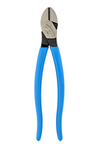 Book Cover Channellock E338 8-Inch Diagonal Cutting Pliers with Xtreme Leverage Technology (XLT) Requires Less Force to Cut than Other High-Leverage Models | Laser Heat-Treated Cutting Edge for Extended Life | Forged from High Carbon Steel | Made in USA