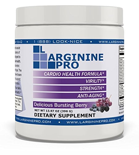Book Cover L-arginine Pro, 1 Now L-arginine Supplement - 5,500mg of L-arginine Plus 1,100mg L-Citrulline + Vitamins & Minerals for Cardio Health, Blood Pressure, Cholesterol, Energy (Berry, 1 Jar)