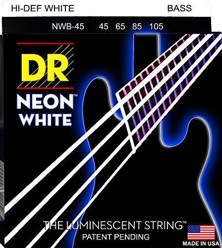 Book Cover DR Strings HI-DEF NEON Bass Guitar Strings (NWB-45)