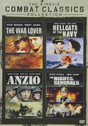 Book Cover The Combat Classics Collection (The War Lover / Hellcats of the Navy / Anzio / The Night of the Generals)