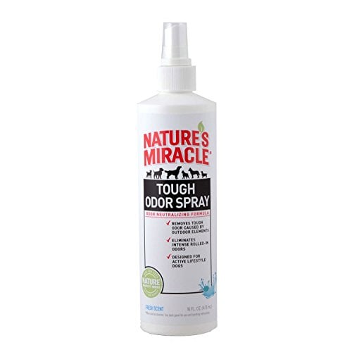 Book Cover Nature's Miracle Tough Odor Spray, Fresh Scent, 16 fl. oz.