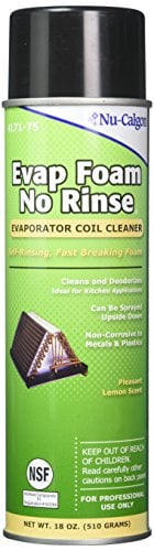 Book Cover Nu-Calgon 4171-75 Evap Foam No Rinse Evaporator Coil Cleaner, 18 oz.