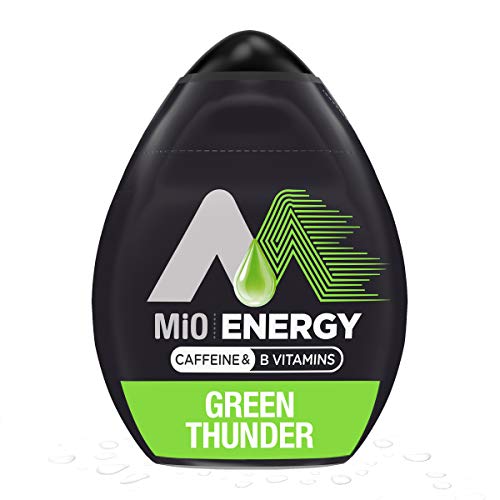 Book Cover Mio Energy Green Thunder Liquid Water Enhancer Drink Mix (1.62 Fl Oz Bottle)