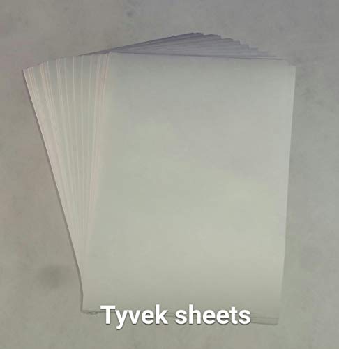Book Cover DuPont Tyvek 55gm A4 - Pack of 20 Sheets (8.3