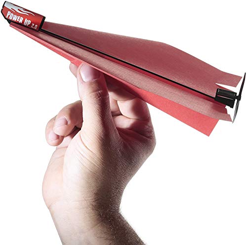Book Cover POWERUP 2.0 Paper Airplane Conversion Kit | Electric Motor for DIY Paper Planes | Fly Longer and Farther | Perfect for Kids & Adults | Ready to Use Aeroplane Engine Kits