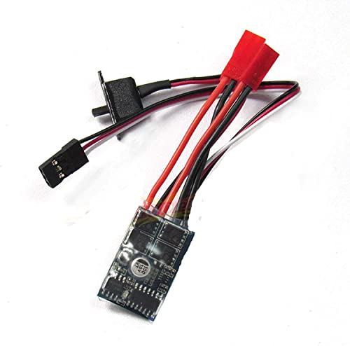 Book Cover Hobbypower Rc ESC 10a Brushed Motor Speed Controller for Rc Car Boat W/o Brake