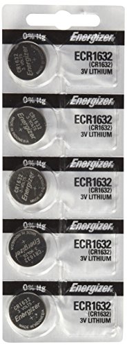 Book Cover Energizer CR1632 3 Volt Lithium Coin Battery 10 Pack (2 packs of 5)