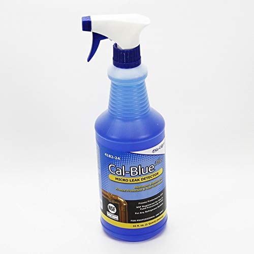 Book Cover Nu-Calgon 4182-24 (1 qt. Spray Bottle) Cal-Blue Plus Micro Gas Leak Detector, Single Unit