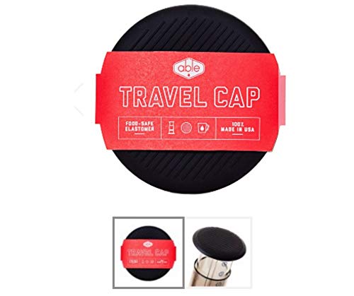 Book Cover Able Travel Cap for Aeropress: Storage Lid - USA Made