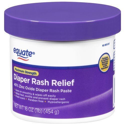 Book Cover Equate Maximum Strength Diaper Rash Relief, 16 oz