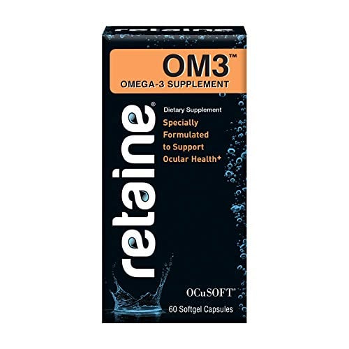 Book Cover Retaine OM3 Omega 3 Supplement,60 Softgel capsules