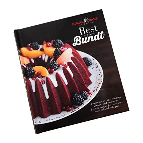 Book Cover Nordic Ware Best of the Bundt Baking Book, Original Bundt Cake Recipe Book, Multicoloured Bundt Cookbook