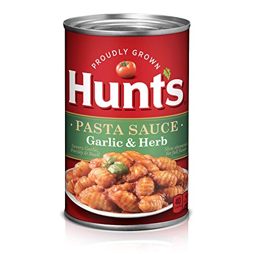 Book Cover Hunt's Garlic & Herb Pasta Sauce, 24 Oz. (Pack of 12)