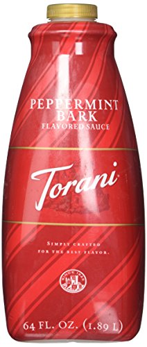 Book Cover Torani Peppermint Bark Sauce, 64 Ounce