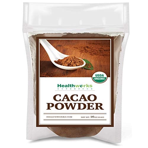 Book Cover Healthworks Raw Certified Organic Cacao Powder 450g